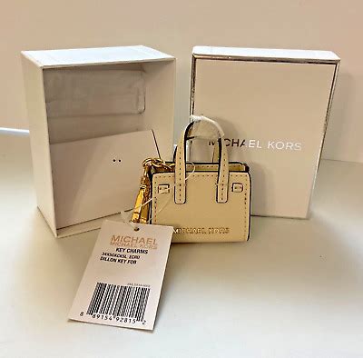 michael kors dillon key charm|NEW Michael Kors Dillon Key Fob Charm. .